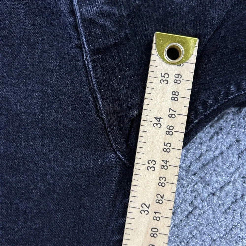 Levis 511 Slim Fit Black Denim Jeans Mens W34 L33 04511-1907